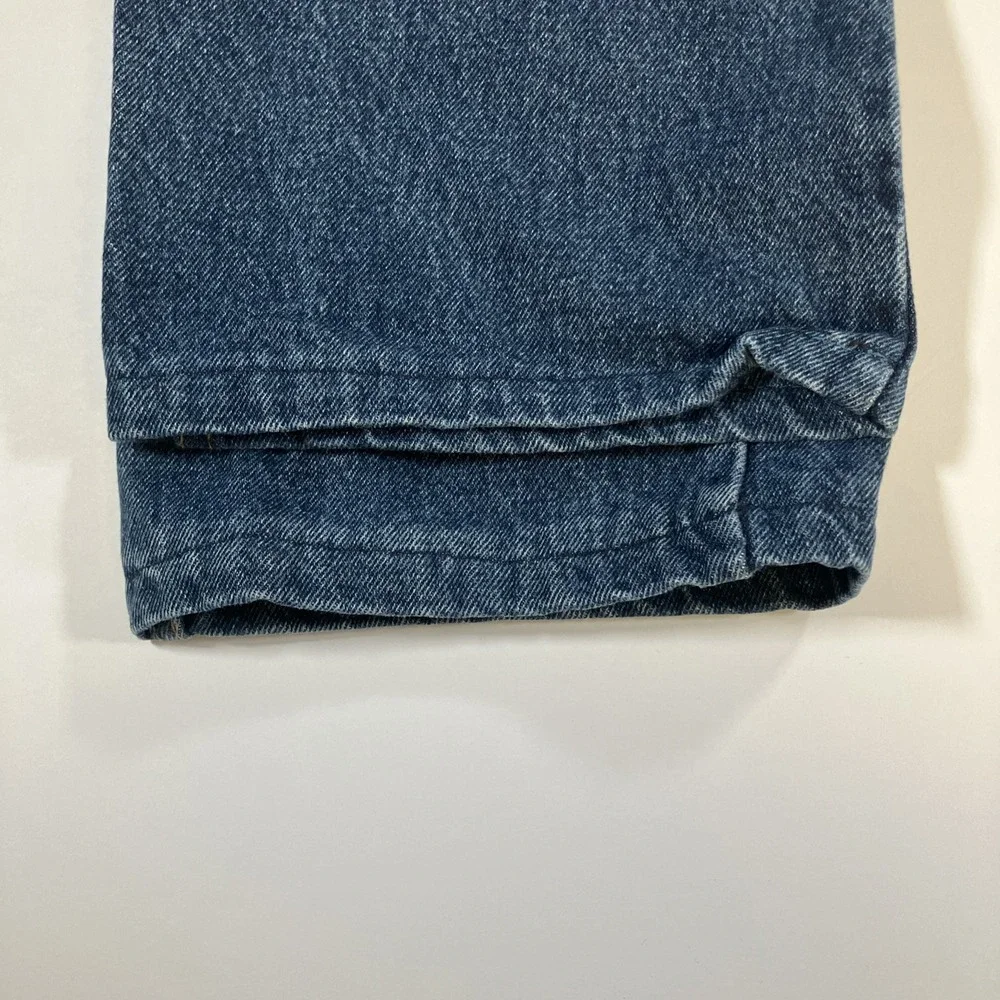 Vintage Levi's 505 Jeans Mens 38x32 Hemmed 36x29 Orange Tab USA Made 90s Y2K
